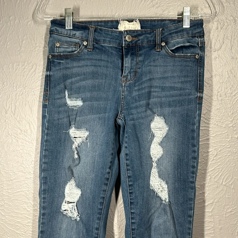 altar'd state Distressed Blue Jeans Women's Size 28/7 - Picture 4 of 8